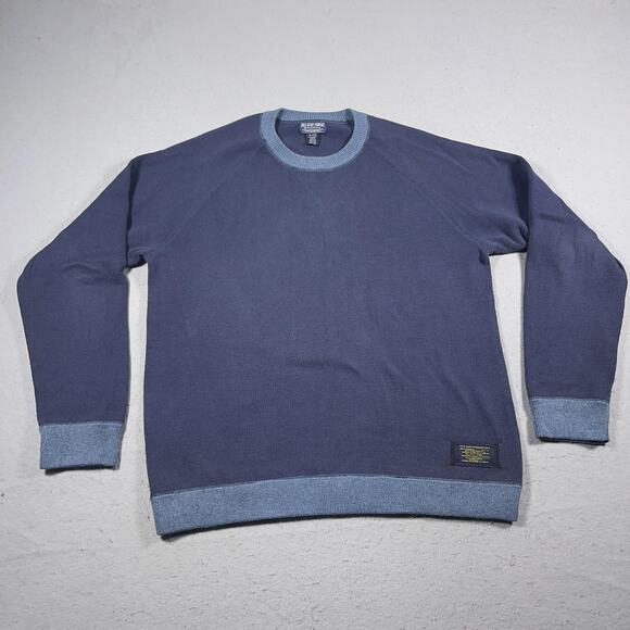 Polo Jeans Company Sweater Mens XL Crewneck Contrast Trim Pullover Ralph Lauren - Picture 1 of 9